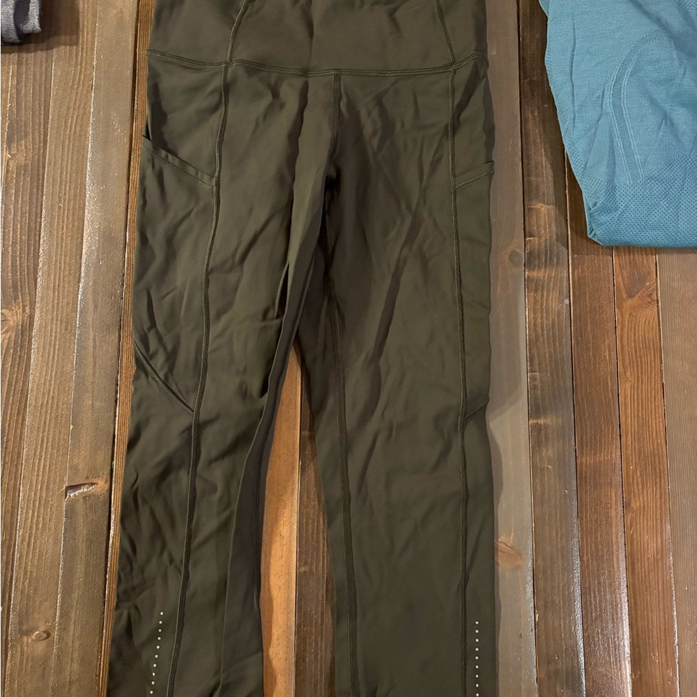 Lululemon Olive Green Leggings